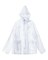 Augusta Sportswear® Men Clear Hooded Rain Jacket Waterproof Outerwear